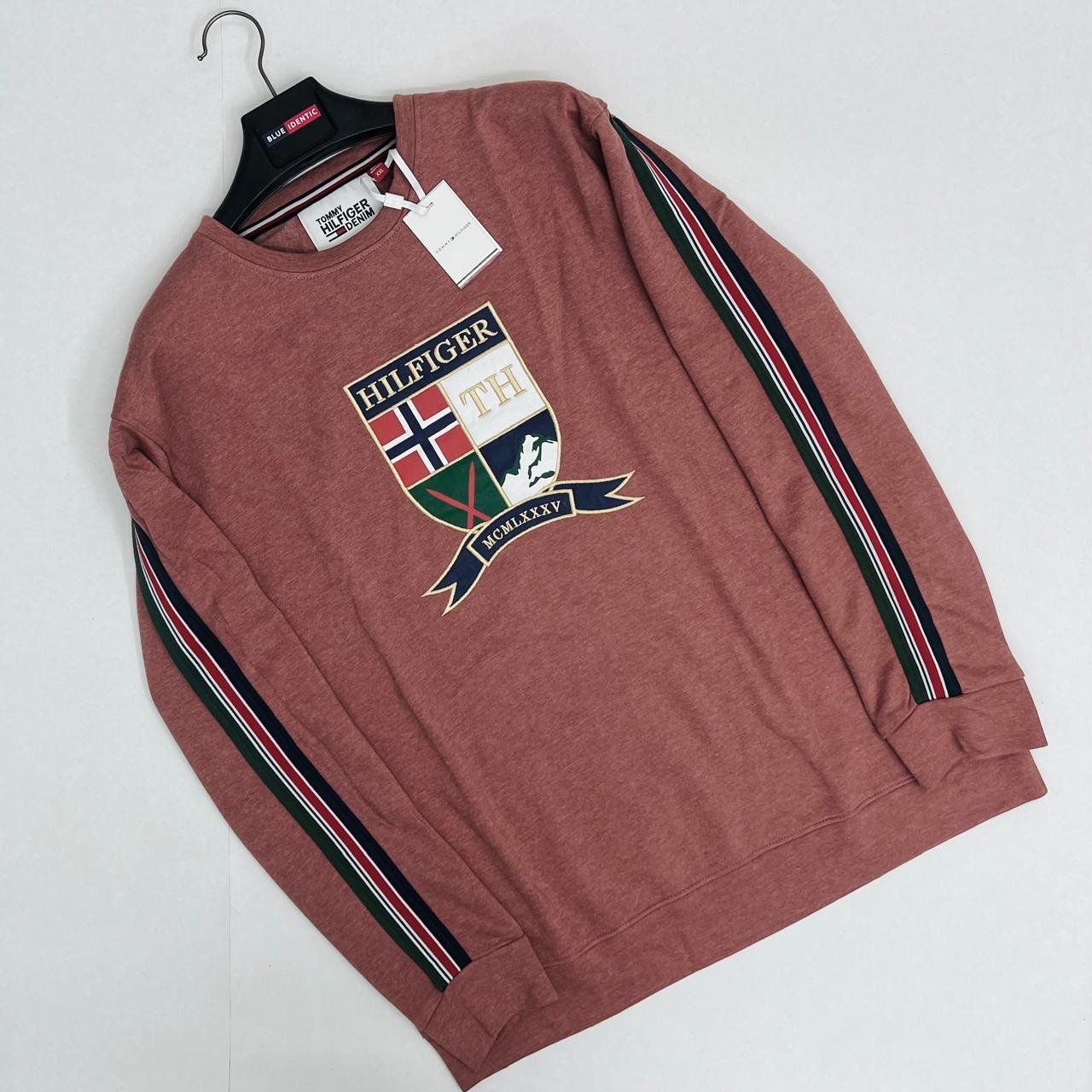 6f7d9a2c-4238-48b3-9112-c590dfdc8c8c Men’s Premium Sweatshirt | SST02-Maroon - Image 1