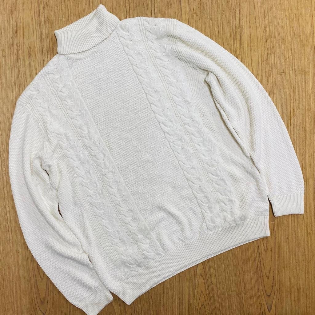 725a1731-08d2-4628-933f-c3bd1f89ae56 Premium Woolen Sweater | SWT01-Cream - Image 1