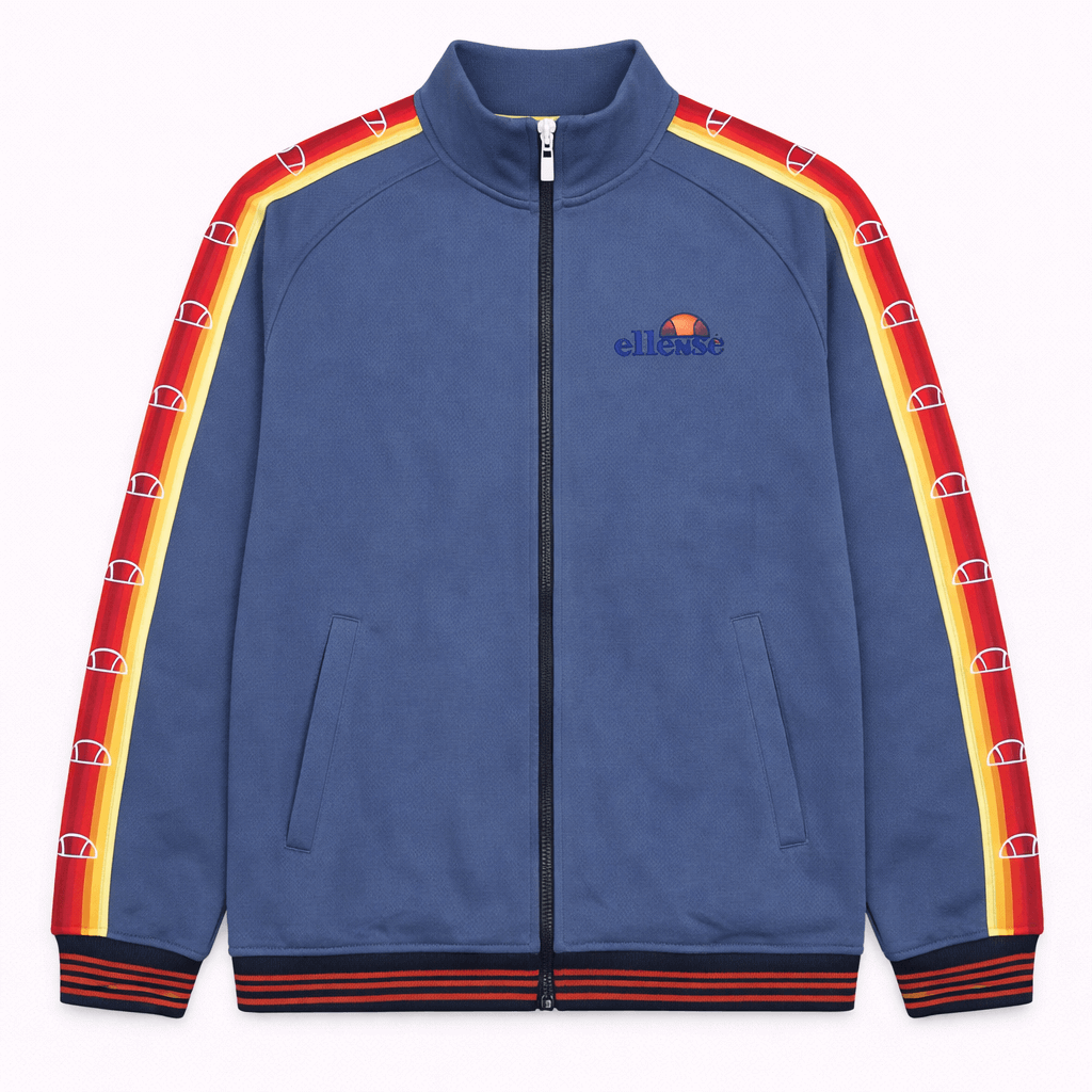 IMG_8707 Men's Fleece Jacket | JK16-Blue - Image 1