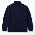 Exported Hlaf Zipper Sweater | JK15