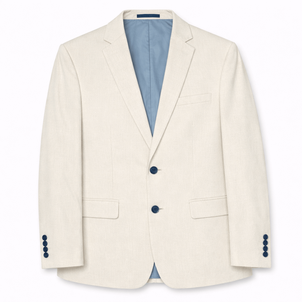 cream (1) Exported Premium Blazer | BLZ02-Cream - Image 1