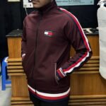 Men's Premium Bonded Jacket | JKT01-Wine - Image 2
