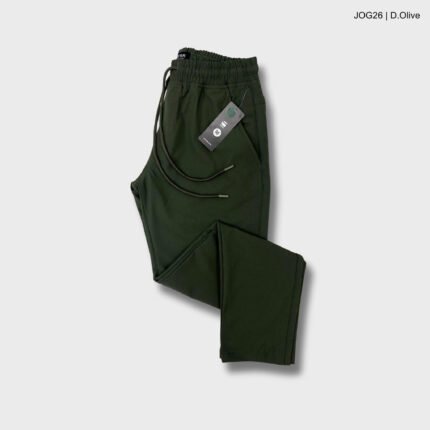 Premium Solid Trouser | JOG26-Deep Olive