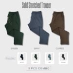 Premium Pant Cut Trouser 3 pcs Combo | JOG28