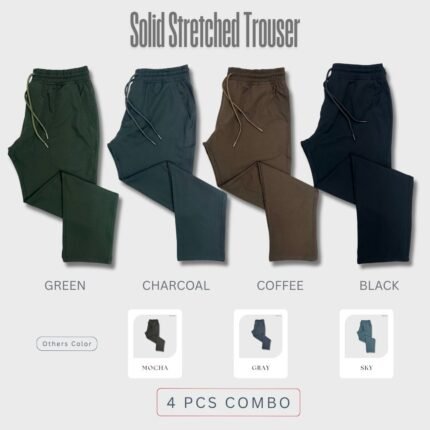 Premium Pant Cut Trouser 4 pcs Combo | JOG28