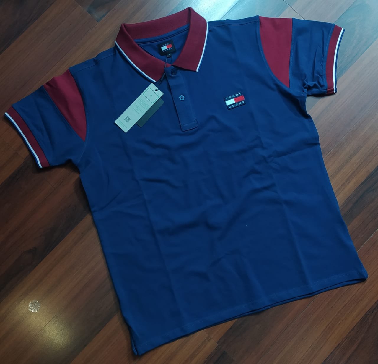 PL63-Navy Men’s Premium Polo | PL63-Navy - Image 1