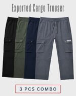 Exported Cargo Trouser Combo 2 Pcs | JOG34