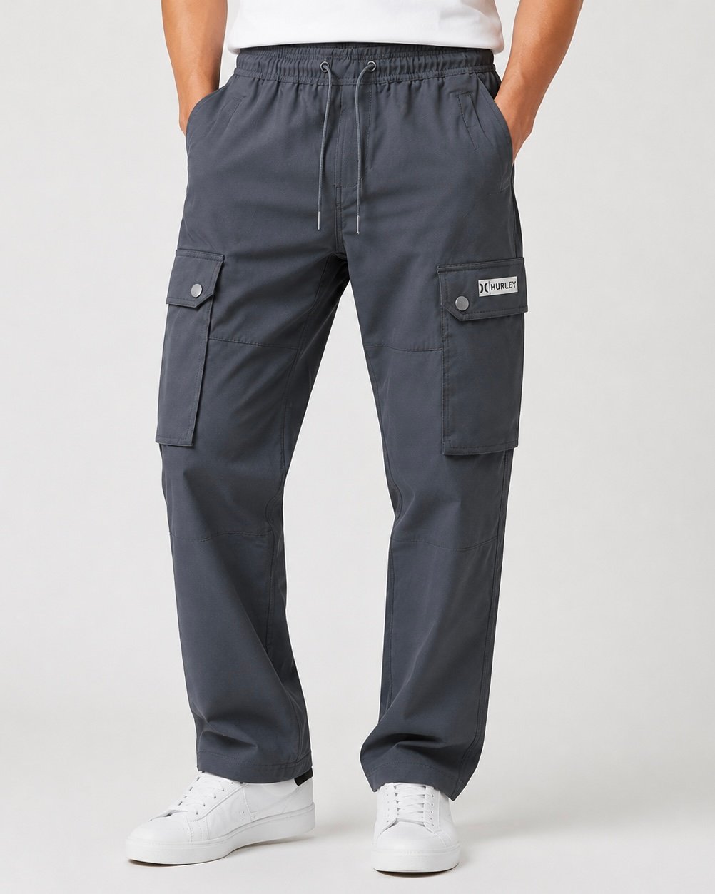 JOG34-Charcoal-1 Premium Exported Cargo Trouser | JOG34-Charcoal - Image 1
