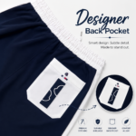 Designer Edition Contrast Elite Trouser | ZTR01-Navy - Image 2